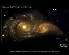 Kolidující spirální galaxie [Foto: STScI]. Větší obrázek  91.12 Kb, 800 x 640
